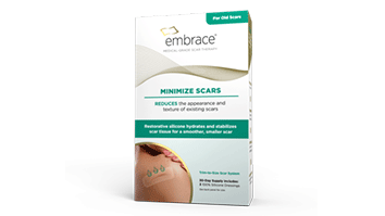 For OLD scars   |   embrace Minimize™