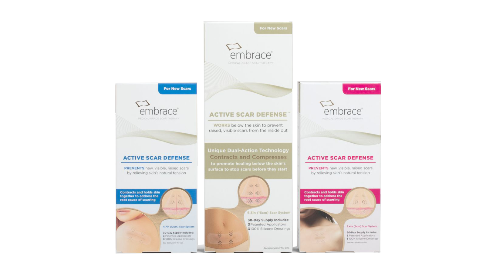 For NEW scars   |   embrace Active Scar Defense